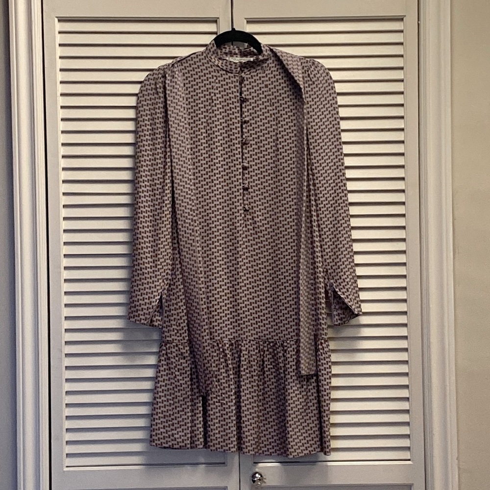 RARE Vintage GUY LAROCHE Silk mini dress circa 60’s.